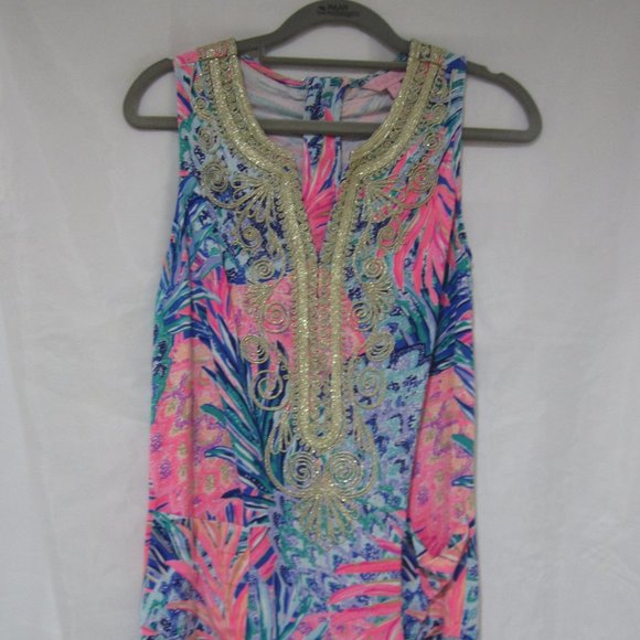 Lilly Pulitzer 0 Carlotta Stretch Shift Dress - Picture 3 of 7